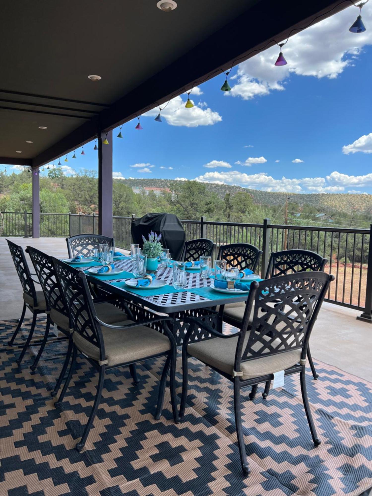 Close To Fresh Creek! Sleeps 12 ~ Amazing Views W/Serene Open Space ~ Hot Tub + Game Room ~ Trails Outside سيدونا المظهر الخارجي الصورة